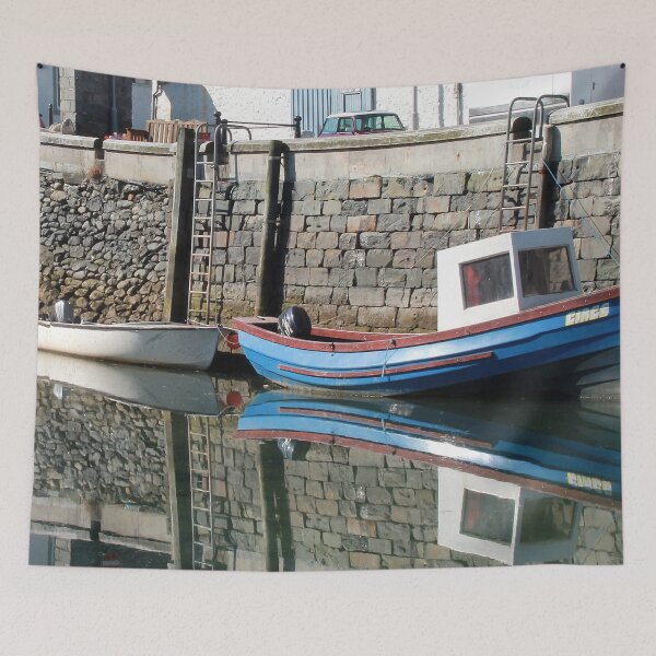 Item preview, by the harbour wall designed and sold by Murph's Images.