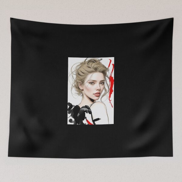 Item preview, Art - Scarlett Johansson  designed and sold by kblombergbader.