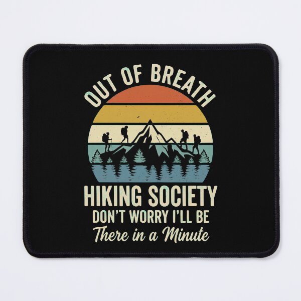 Item preview, Out Of Breath Hiking Society designed and sold by dudelinart.