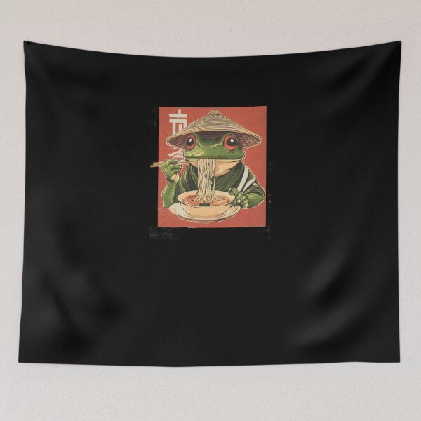 Item preview, Ramen Frog #828 designed and sold by triglavis-art.