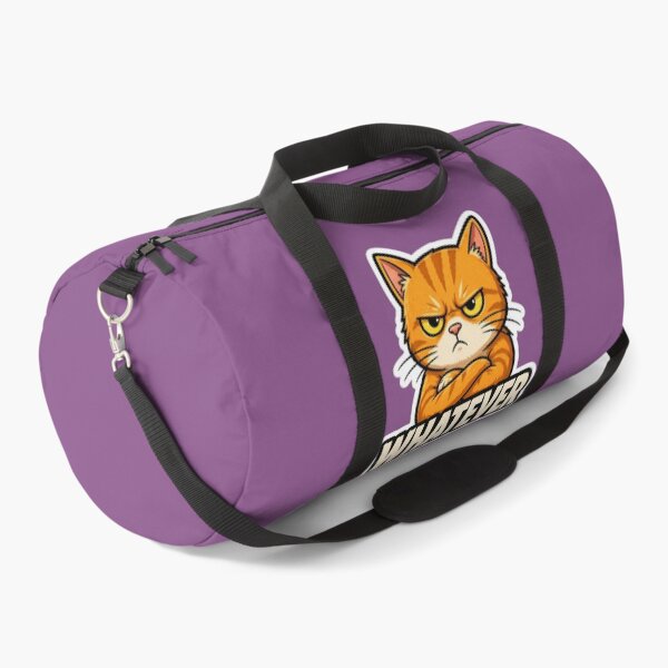 Item preview, Angry Cat Whatever Sticker | Funny Grumpy Cat Meme designed and sold by K-Vibe Design Studio.