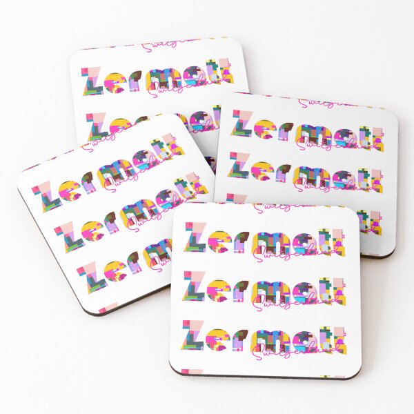 Item preview, Zermatt, Switzerland, Vibrant Abstract City Typography Art designed and sold by Wanderful-roads.