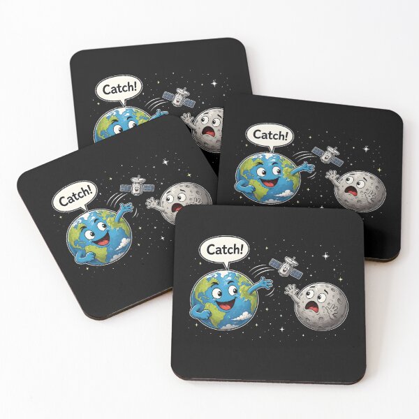 Item preview, Earth Moon Space Exploration Science designed and sold by zoes-ink.