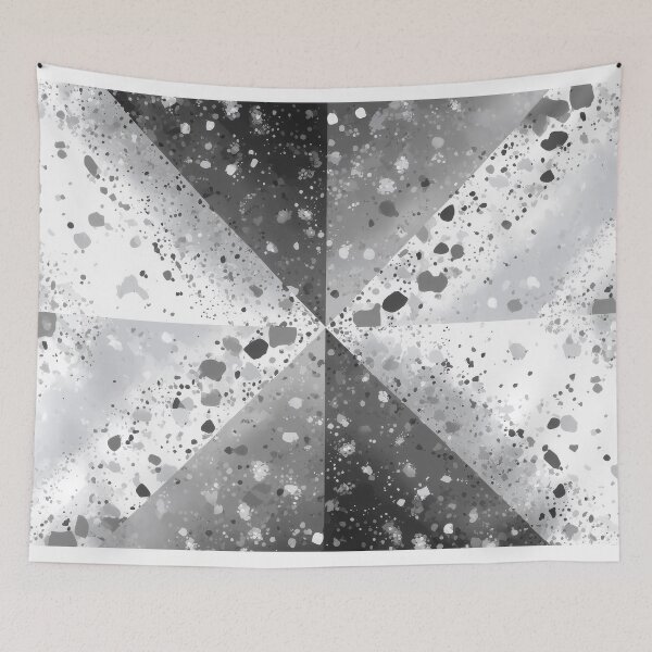 Item preview, 037-001 Deep Charcoal and Luminous Whites, Image 1 of 3 designed and sold by nikoart001.