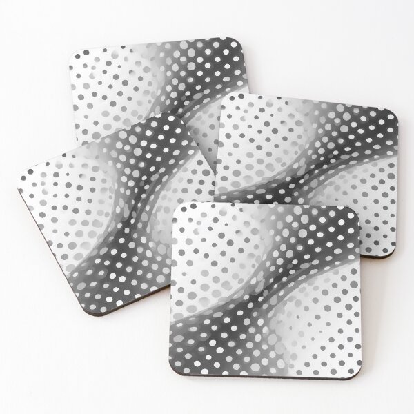 Item preview, 037-002 Deep Charcoal and Luminous Whites, Image 2 of 3 designed and sold by nikoart001.