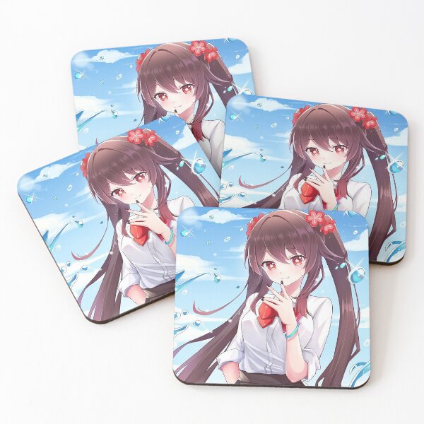Item preview, Schoolgirl Hu-Tao in Beach designed and sold by Ananda-Apparel.