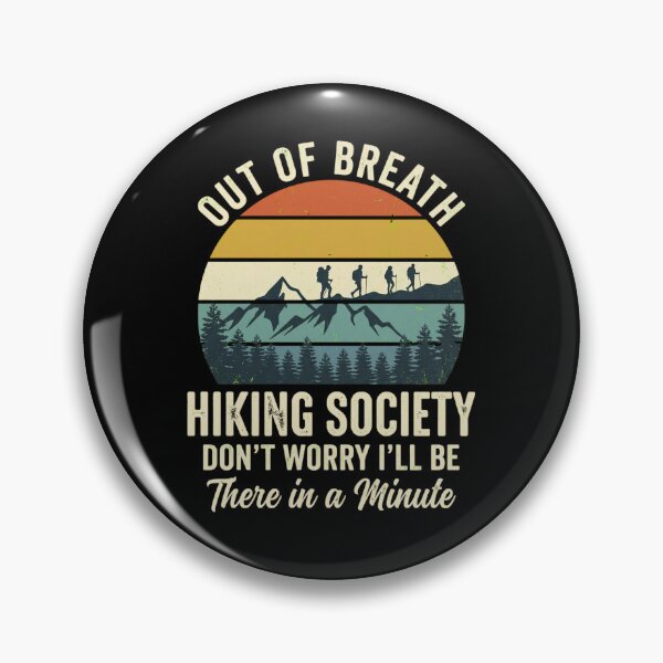 Item preview, Out Of Breath Hiking Society designed and sold by dudelinart.