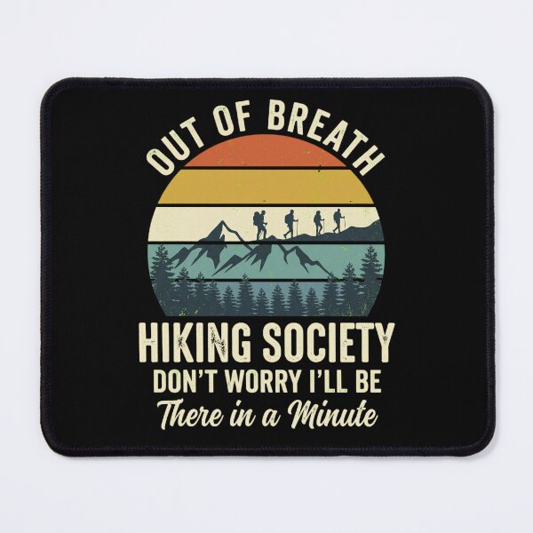 Item preview, Out Of Breath Hiking Society designed and sold by dudelinart.