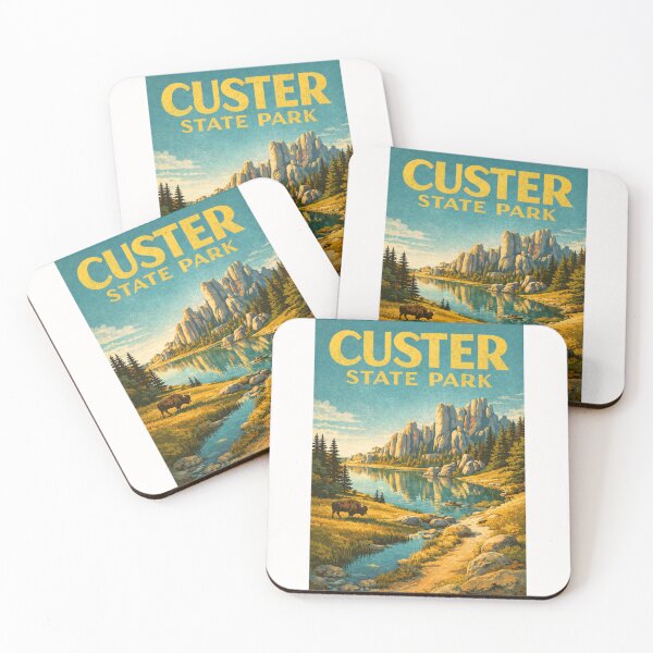 Item preview, Custer State Park Black Hills South Dakota Sylvan Lake Wildlife Landscape designed and sold by Places On Earth.