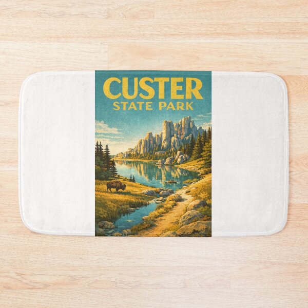 Item preview, Custer State Park Black Hills South Dakota Sylvan Lake Wildlife Landscape designed and sold by Places On Earth.
