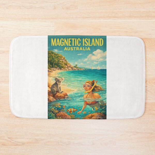 Item preview, Magnetic Island Great Barrier Reef Queensland Townsville Coral Sea Australia designed and sold by Places On Earth.
