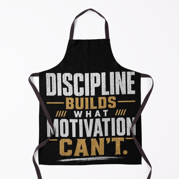 Item preview, Discipline Builds What Motivation Can’t – Powerful Mindset Quote designed and sold by the-dovlat.