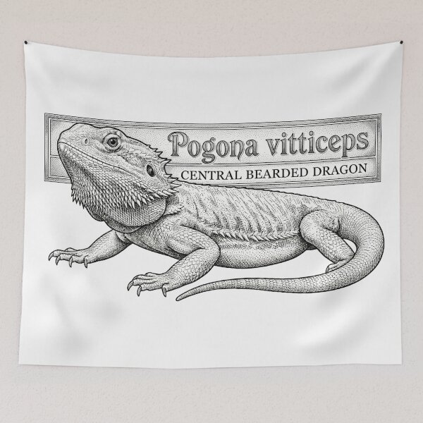 Item preview, Central Bearded Dragon (Pogona vitticeps) designed and sold by My-Thing.
