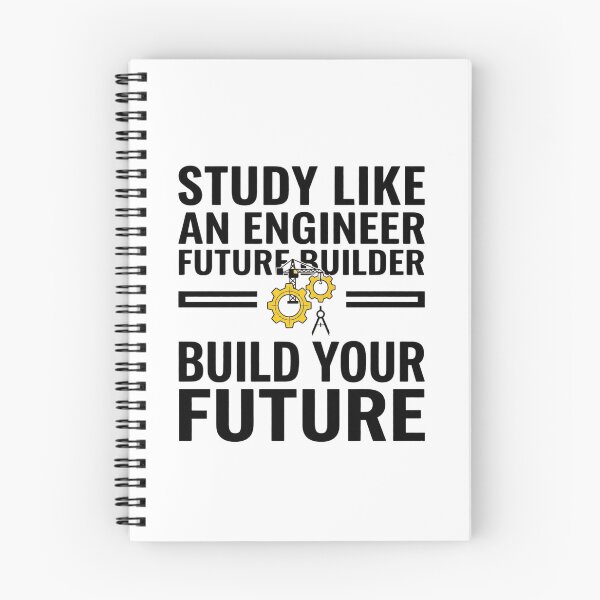 Item preview, Study Like an Engineer - Future Builder - Construction & Design designed and sold by Amr Darwish Graphic designer.
