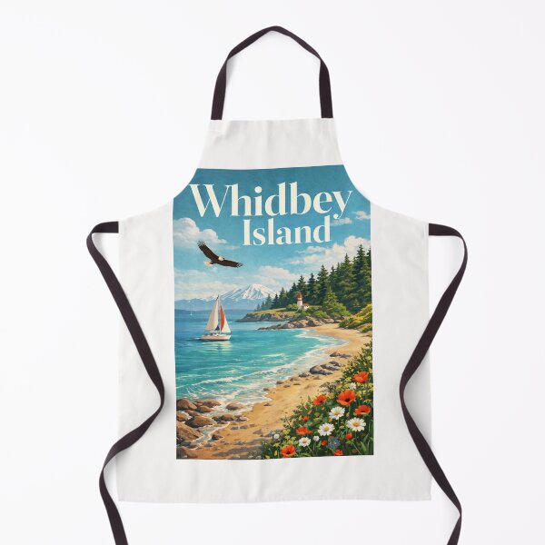 Item preview, Whidbey Island Puget Sound Washington Deception Pass Olympic Peninsula Coast designed and sold by Places On Earth.