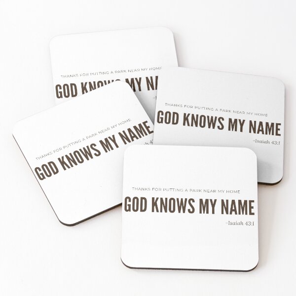 Item preview, God knows my name designed and sold by The Mat Labs.
