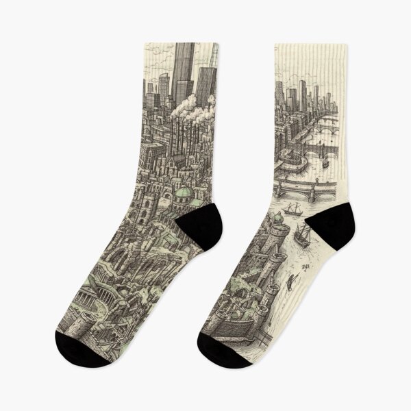Item preview, LONDON, UPWARDS designed and sold by NickWhittleArt.