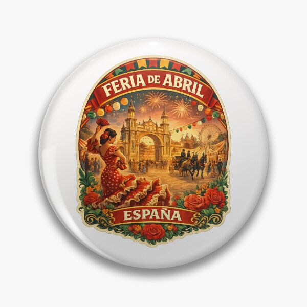 Item preview, Feria de Abril Seville Andalusia Spain Flamenco Night Festival Plaza de España designed and sold by Places On Earth.