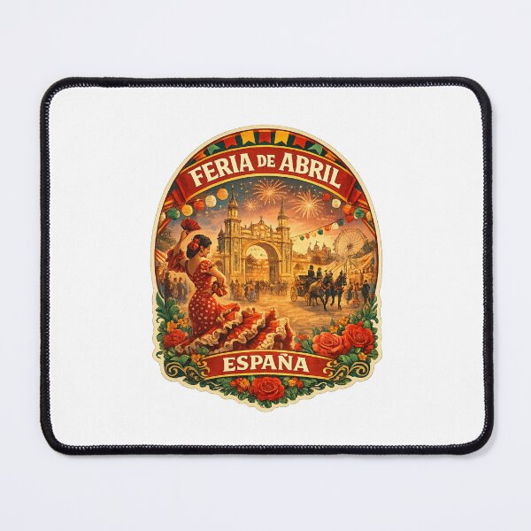 Item preview, Feria de Abril Seville Andalusia Spain Flamenco Night Festival Plaza de España designed and sold by Places On Earth.