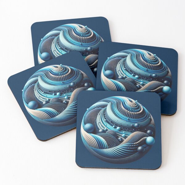 Item preview, Infinite Flow – Hypnotic 3D Abstract Orb designed and sold by EchoWave11.