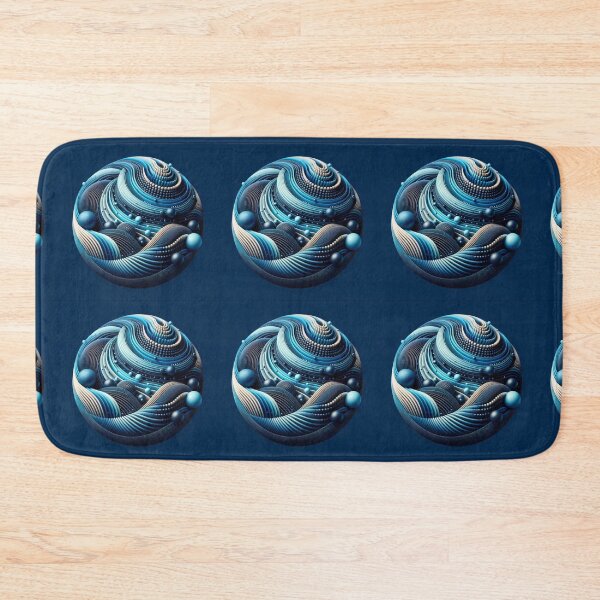 Item preview, Infinite Flow – Hypnotic 3D Abstract Orb designed and sold by EchoWave11.