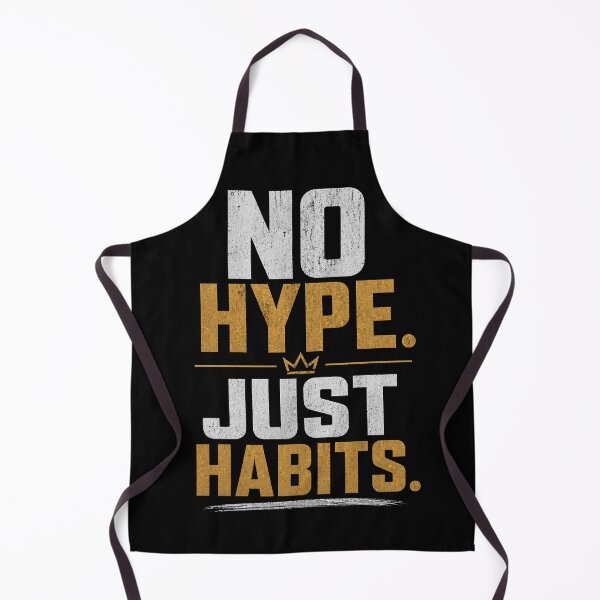 Item preview, No Hype Just Habits – Real Discipline Lifestyle Design designed and sold by the-dovlat.