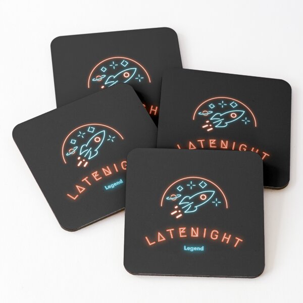 Item preview, Late Night Legend Neon Rocket designed and sold by GraTEEtude.