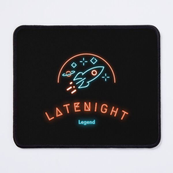 Item preview, Late Night Legend Neon Rocket designed and sold by GraTEEtude.
