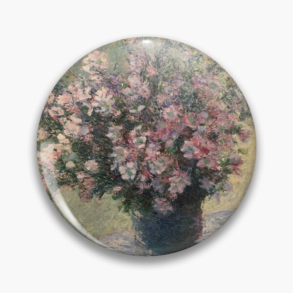 Item preview, Claude Monet, Vase with Flowers — Bouquet of Mallows, 1881 designed and sold by L'Atelier 1888.