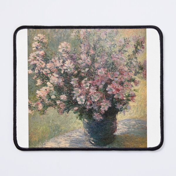 Item preview, Claude Monet, Vase with Flowers — Bouquet of Mallows, 1881 designed and sold by L'Atelier 1888.