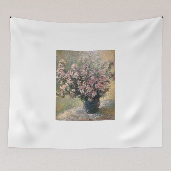 Item preview, Claude Monet, Vase with Flowers — Bouquet of Mallows, 1881 designed and sold by L'Atelier 1888.