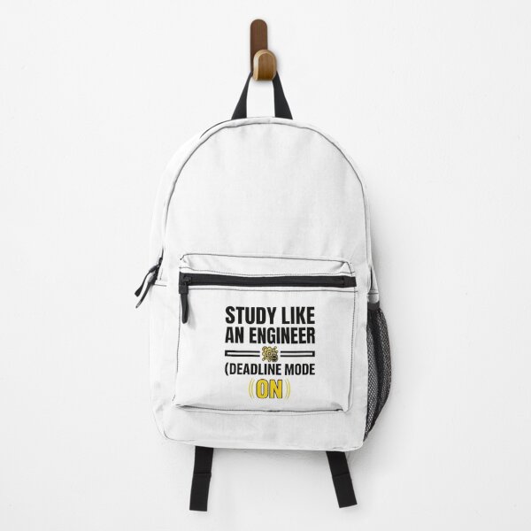 Item preview, Study Like An Engineer - Deadline Mode On - Funny Engineering designed and sold by Amr Darwish Graphic designer.
