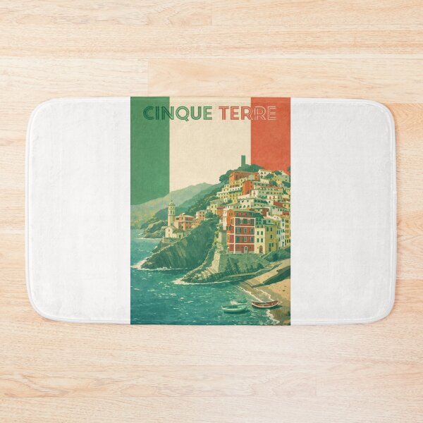 Item preview, Cinque Terre Liguria Italian Riviera Vernazza Riomaggiore Cliffside Coastline designed and sold by Places On Earth.