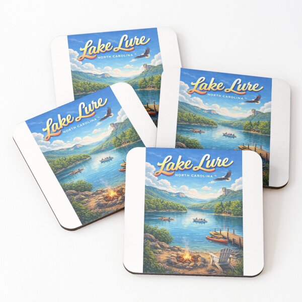 Item preview, Lake Lure North Carolina Blue Ridge Mountains Chimney Rock State Park designed and sold by Places On Earth.