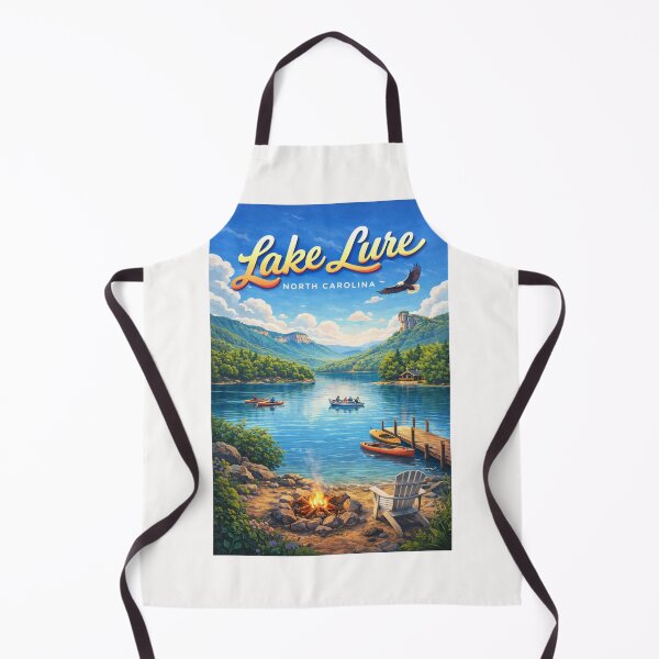 Item preview, Lake Lure North Carolina Blue Ridge Mountains Chimney Rock State Park designed and sold by Places On Earth.