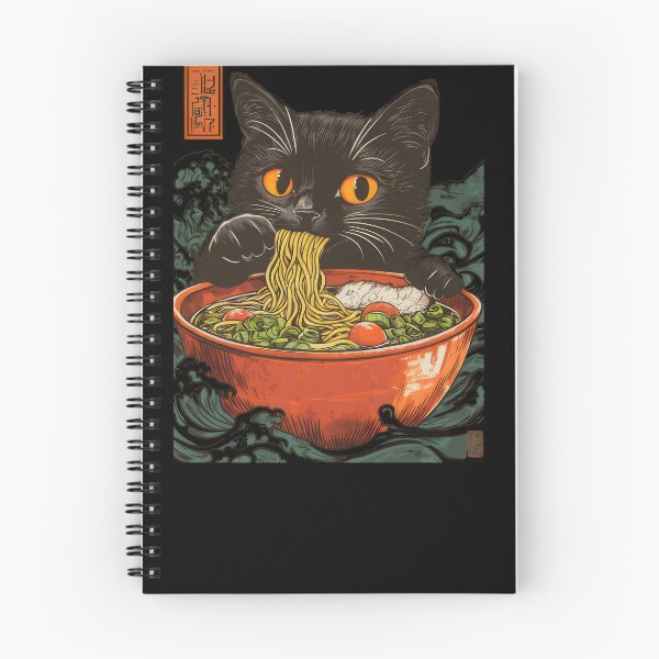 Item preview, Ramen Japan Cat #991 designed and sold by triglavis-art.