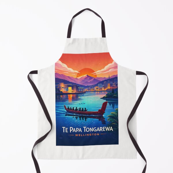 Item preview, Te Papa Tongarewa Wellington New Zealand Museum Waterfront Cityscape designed and sold by Places On Earth.