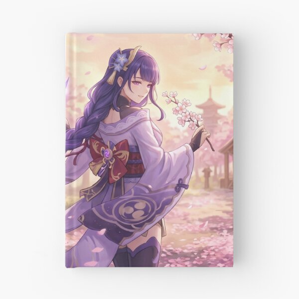 Item preview, Raiden Shogun // Genshin Impact Illustration - Sakura Anime Girl Cherry Blossom Aesthetic Art designed and sold by Astraphyllia.
