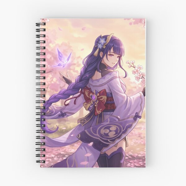 Item preview, Raiden Shogun // Ilustración de Genshin Impact - Arte estético de Sakura Anime Girl Cherry Blossom designed and sold by Astraphyllia.