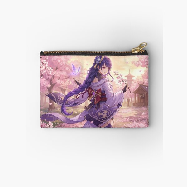 Item preview, Raiden Shogun // Genshin Impact Illustration - Sakura Anime Girl Cherry Blossom Aesthetic Art designed and sold by Astraphyllia.