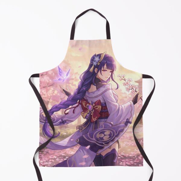 Item preview, Raiden Shogun // Genshin Impact Illustration - Sakura Anime Girl Cherry Blossom Aesthetic Art designed and sold by Astraphyllia.