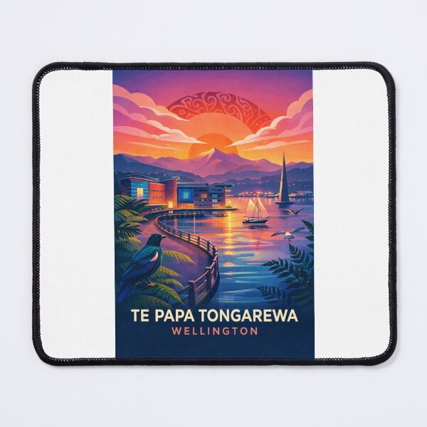 Item preview, Te Papa Tongarewa Wellington New Zealand Harbour Skyline Mount Victoria designed and sold by Places On Earth.