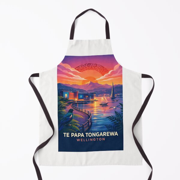 Item preview, Te Papa Tongarewa Wellington New Zealand Harbour Skyline Mount Victoria designed and sold by Places On Earth.