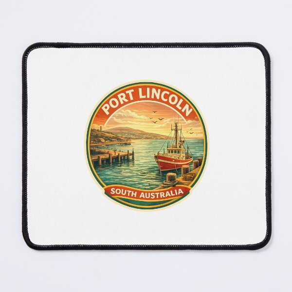 Item preview, Port Lincoln Eyre Peninsula South Australia Boston Bay Coastal Harbor designed and sold by Places On Earth.