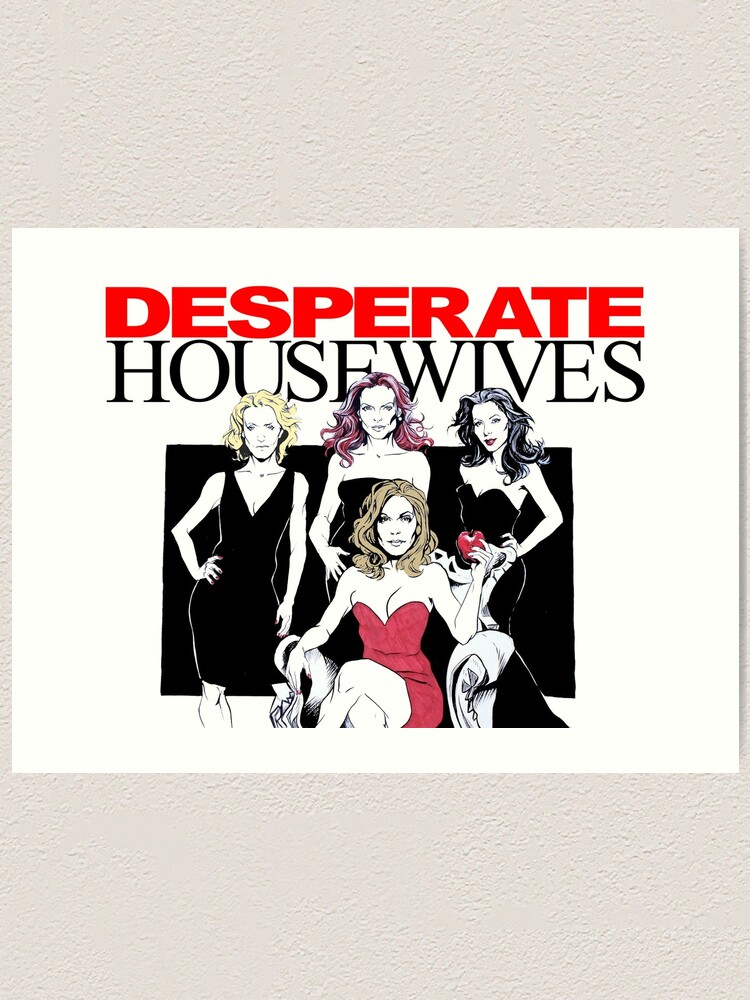 Desperate Housewives Illustration Impression artistique