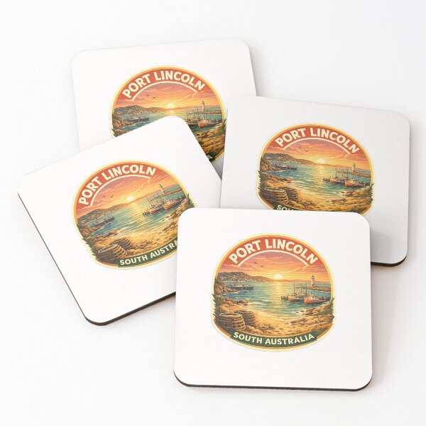 Item preview, Port Lincoln Eyre Peninsula South Australia Boston Bay Sunset Harbor Coast designed and sold by Places On Earth.