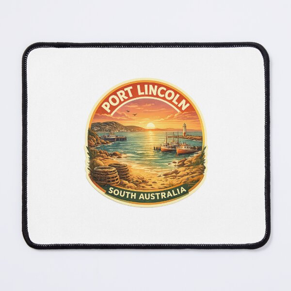 Item preview, Port Lincoln Eyre Peninsula South Australia Boston Bay Sunset Harbor Coast designed and sold by Places On Earth.