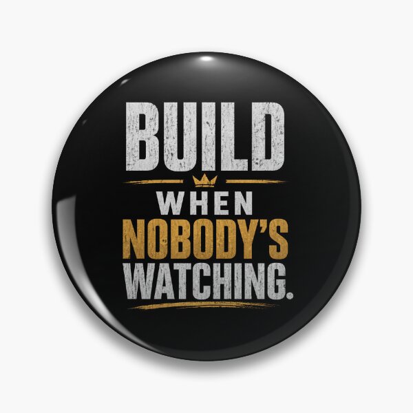 Item preview, Build When Nobody’s Watching – Silent Hustle Mindset designed and sold by the-dovlat.