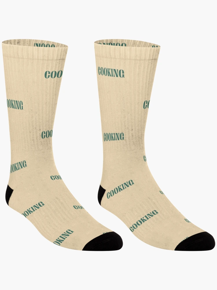 Thumbnail 3 of 5, Socks, Cooking designed and sold by SpilloDesign.