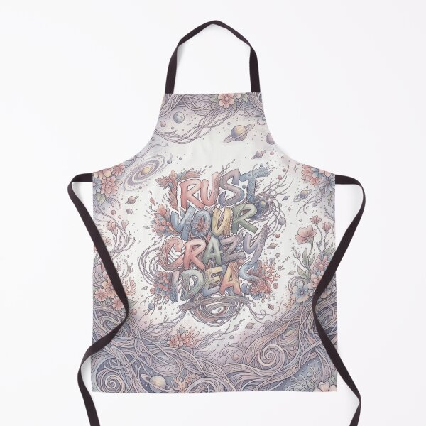 Item preview, Trust Your Crazy Ideas Minimal Watercolor Art designed and sold by MarCinu Art.